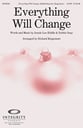 Everything Will Change SATB choral sheet music cover